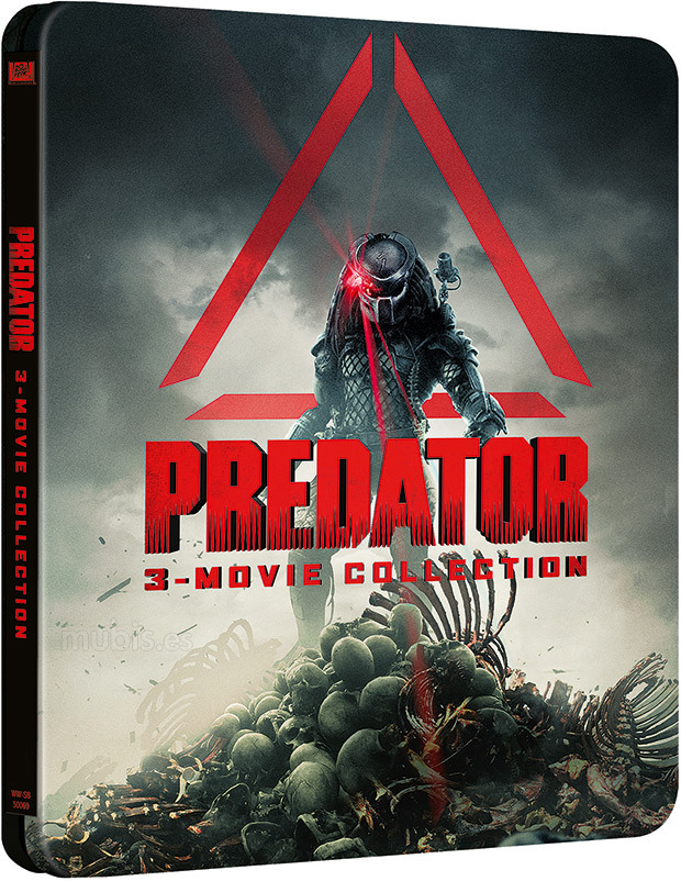 carátula Trilogía Predator - Edición Metálica Blu-ray 1