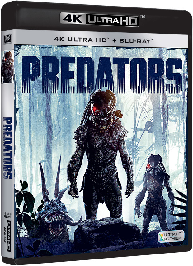 carátula Predators Ultra HD Blu-ray 1