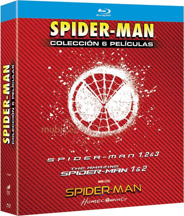 carátula Spider-Man - Colección 6 Películas Blu-ray 1