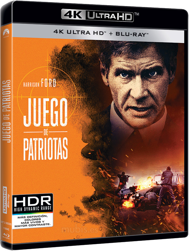 carátula Juego de Patriotas Ultra HD Blu-ray 1
