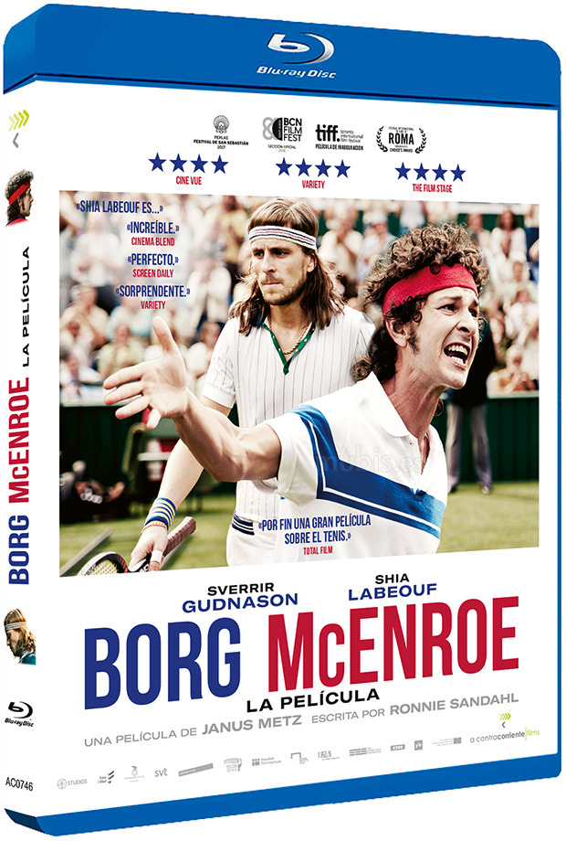 carátula Borg McEnroe Blu-ray 2