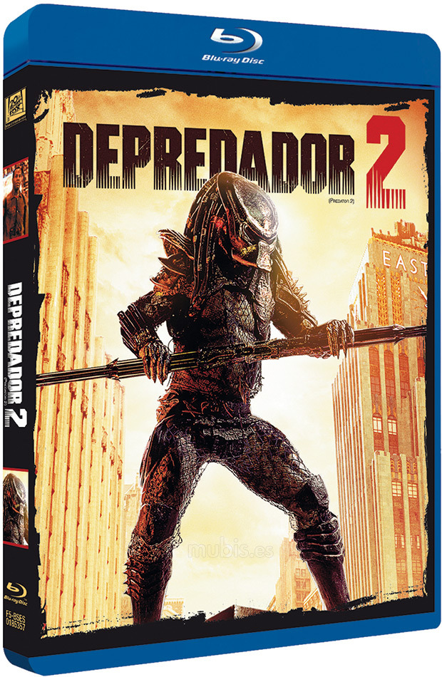 carátula Depredador 2 Blu-ray 1