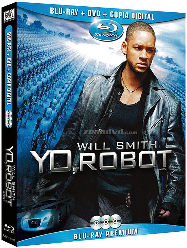 carátula Yo, Robot (Premium) Blu-ray 1