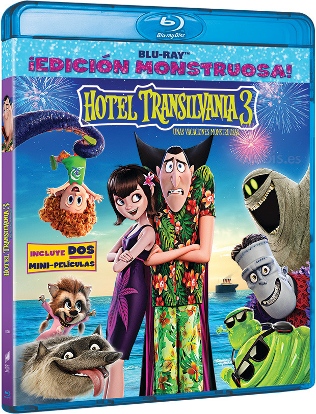 carátula Hotel Transilvania 3 Blu-ray 1