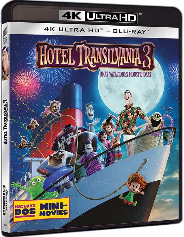 carátula Hotel Transilvania 3 Ultra HD Blu-ray 1