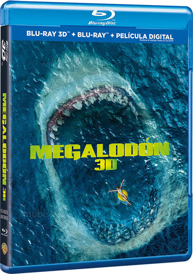 carátula Megalodón Blu-ray 3D 1