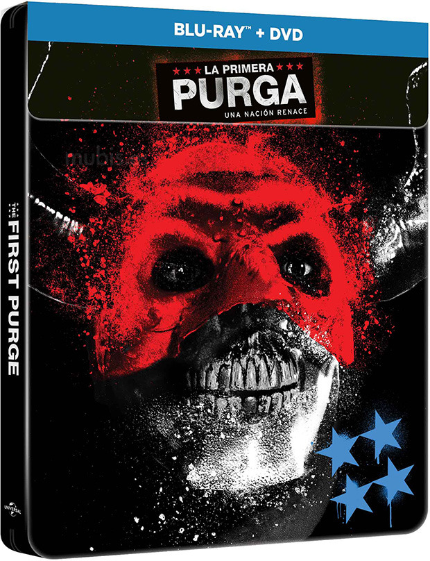carátula La Primera Purga: La Noche de las Bestias - Edición Metálica Blu-ray 1