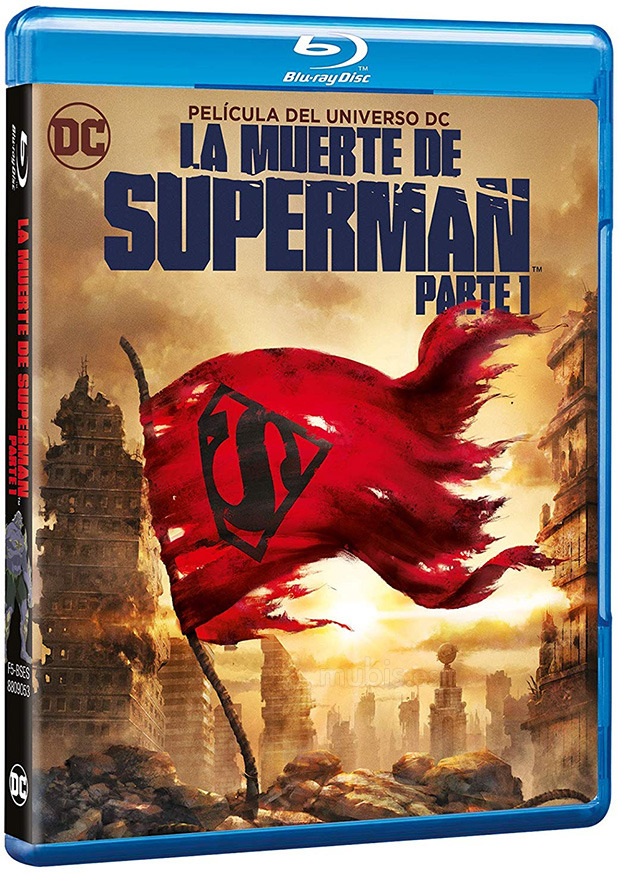 carátula La Muerte de Superman Blu-ray 1