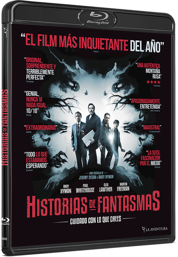 carátula Historias de Fantasmas Blu-ray 1