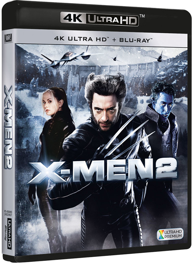 carátula X-Men 2 Ultra HD Blu-ray 1