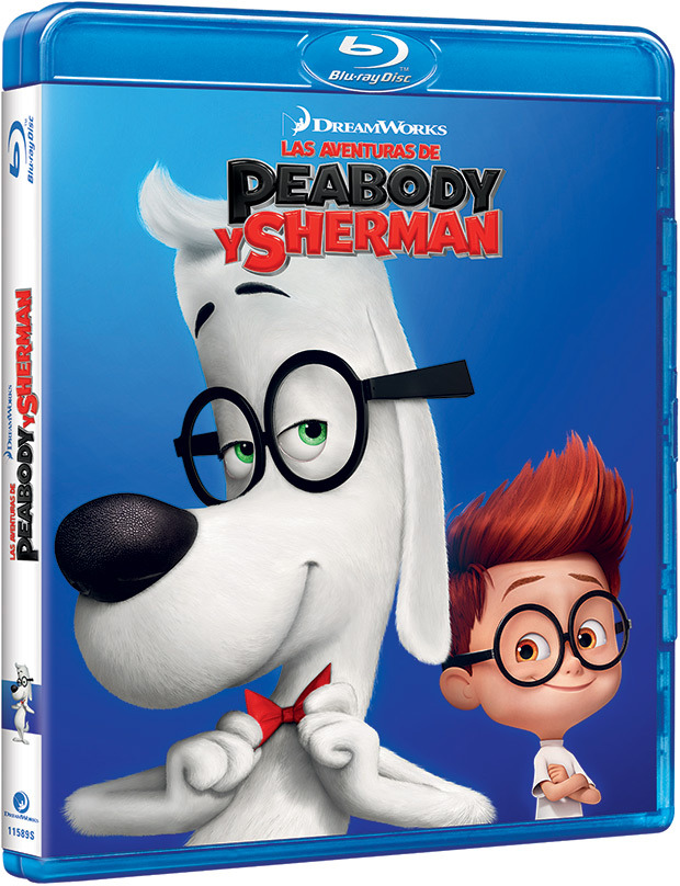 carátula Las Aventuras de Peabody y Sherman Blu-ray 1