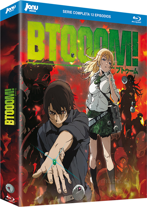 carátula Btooom! - Serie Completa Blu-ray 1