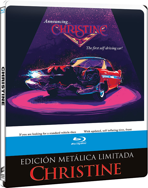 carátula Christine - Edición Metálica Blu-ray 1