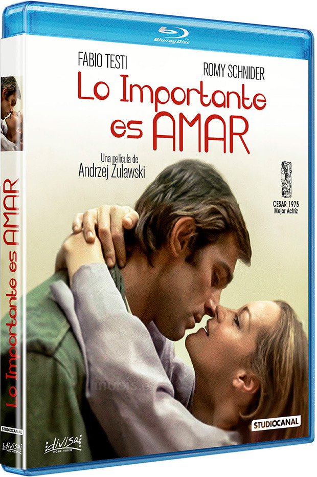 carátula Lo Importante es Amar Blu-ray 1