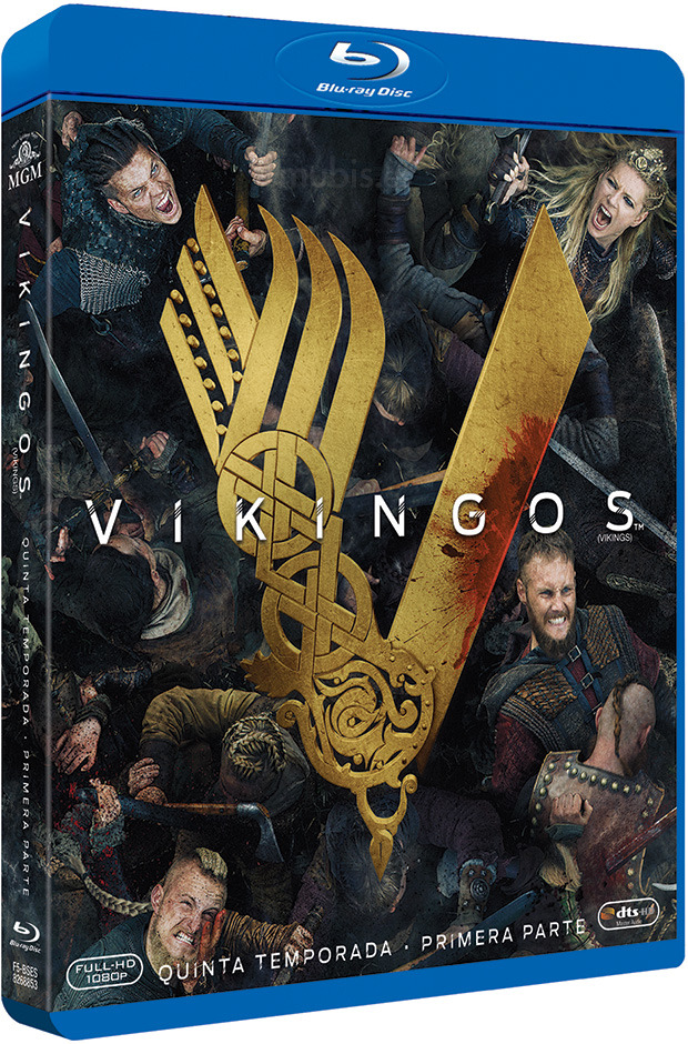 carátula  Vikingos - Quinta Temporada Primera Parte Blu-ray 1