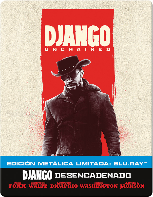 carátula Django Desencadenado - Edición Metálica Blu-ray 1