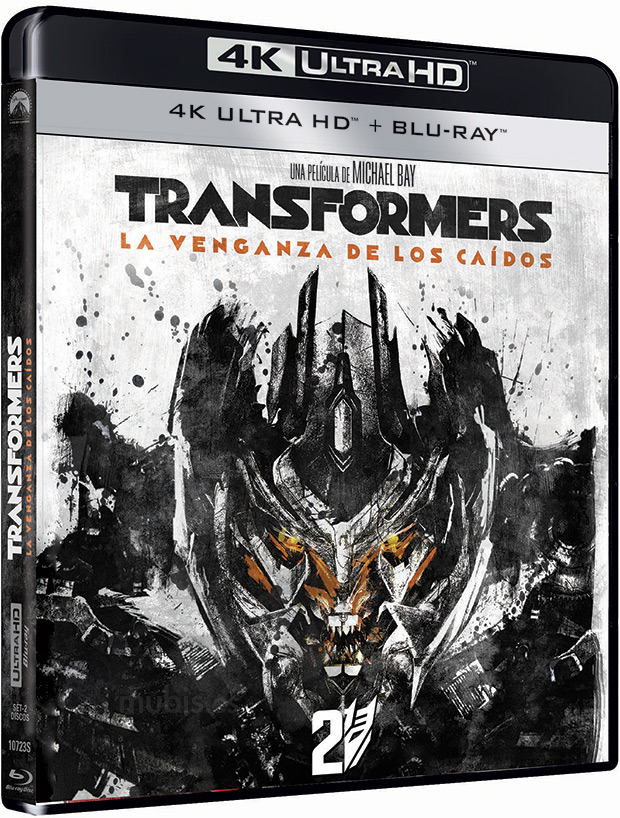 carátula Transformers 2: La Venganza de los Caídos Ultra HD Blu-ray 1