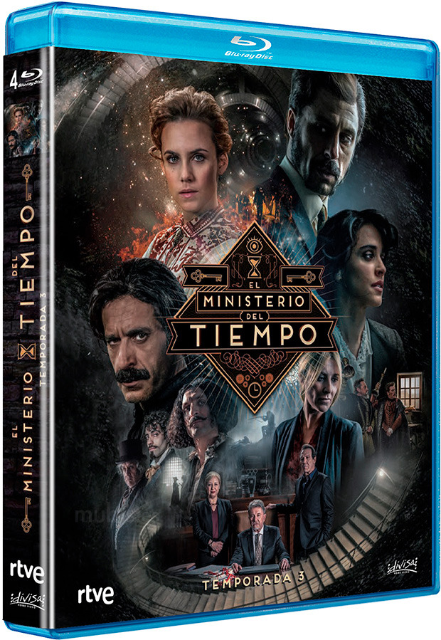 carátula El Ministerio del Tiempo - Tercera Temporada Blu-ray 1