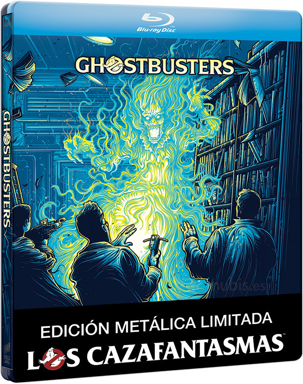 carátula Los Cazafantasmas - Edición Metálica Blu-ray 1