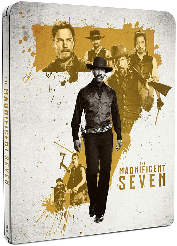 carátula Los Siete Magníficos - Edición Metálica Blu-ray 1