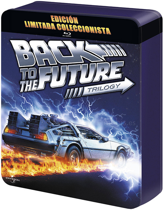 carátula Trilogía Regreso al Futuro - Edición Coleccionista Blu-ray 1