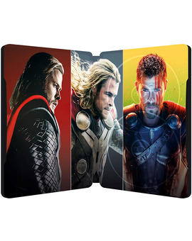 Pack Thor + Thor: El Mundo Oscuro + Thor: Ragnarok - Edición Metálica Blu-ray 4