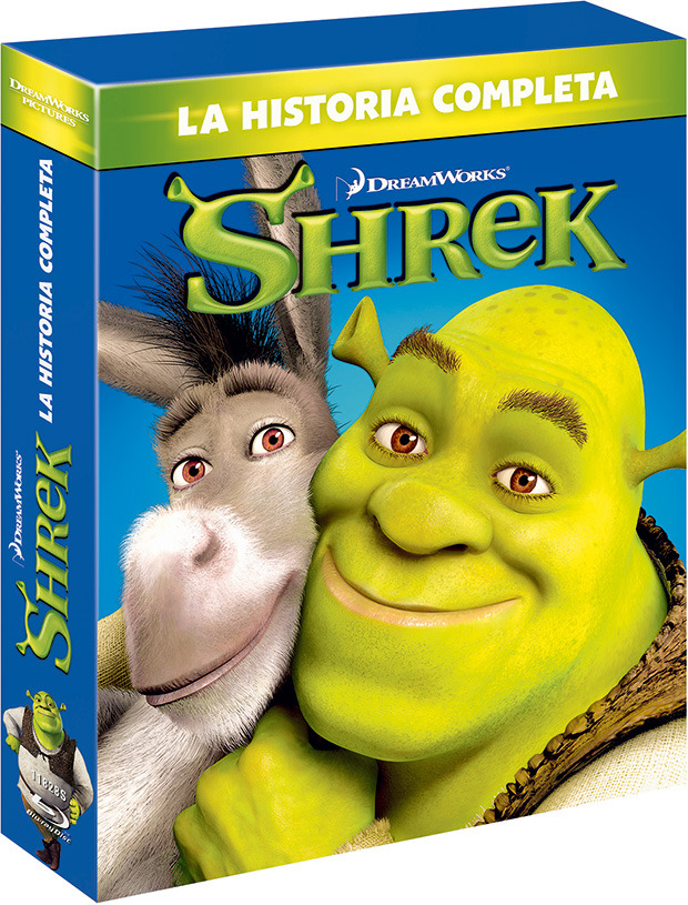 carátula Shrek - La Historia Completa Blu-ray 1