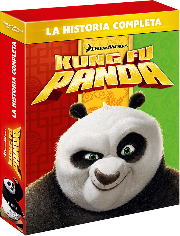 carátula Kung Fu Panda - La Historia Completa Blu-ray 1