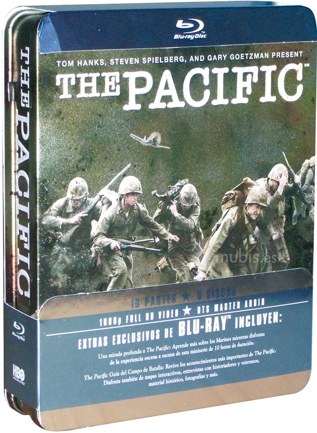 carátula The Pacific Blu-ray 1