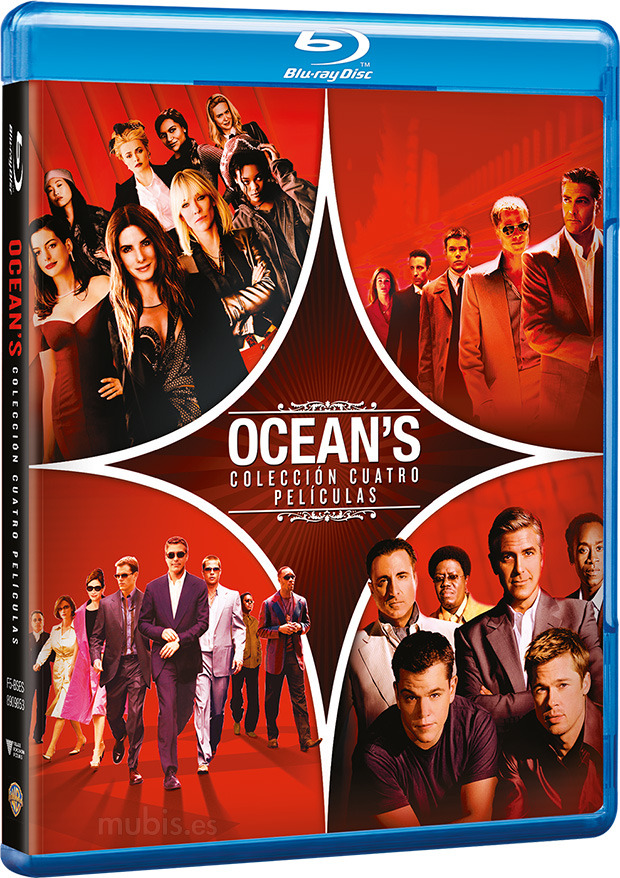 carátula Ocean's - Colección Cuatro Películas Blu-ray 1
