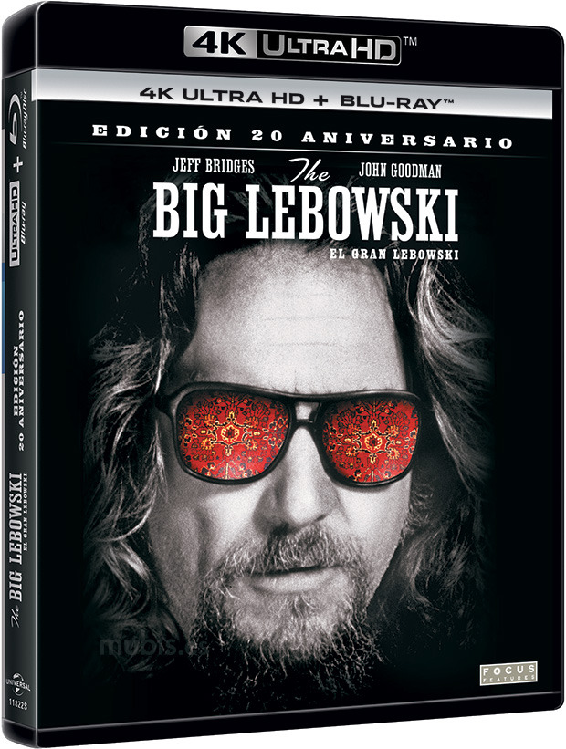 carátula El Gran Lebowski Ultra HD Blu-ray 1