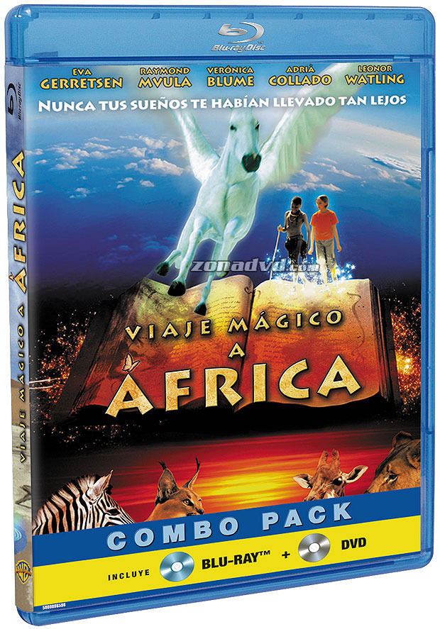 carátula Viaje Mágico a África Blu-ray 1