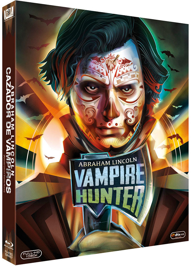 carátula Abraham Lincoln: Cazador de Vampiros Blu-ray 1