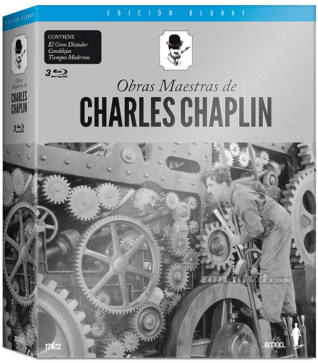Pack Obras Maestras de Charles Chaplin Blu-ray
