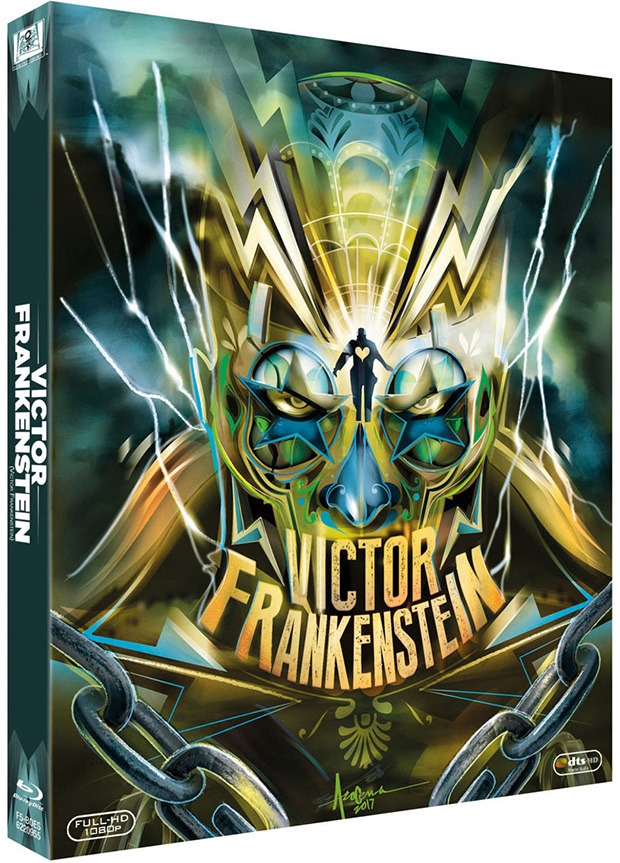 carátula Victor Frankenstein Blu-ray 1
