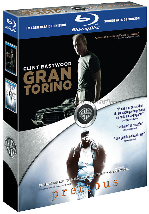 carátula Pack Gran Torino + Precious Blu-ray 1