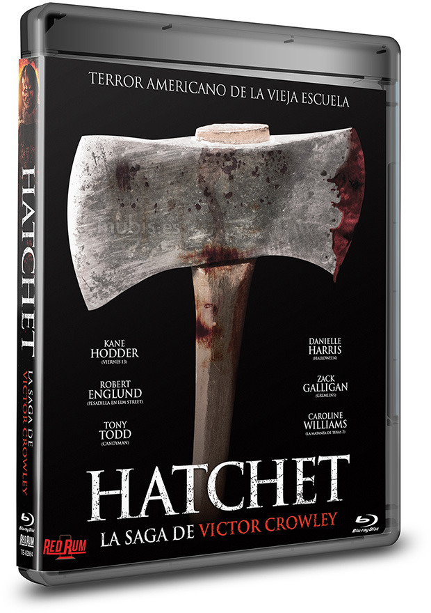 carátula Hatchet, La Saga de Victor Crowley Blu-ray 1