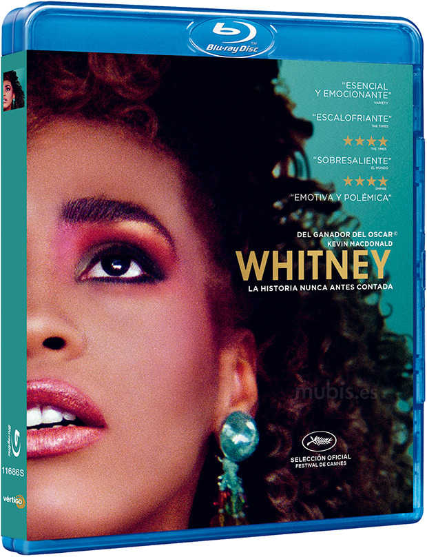 carátula Whitney Blu-ray 1