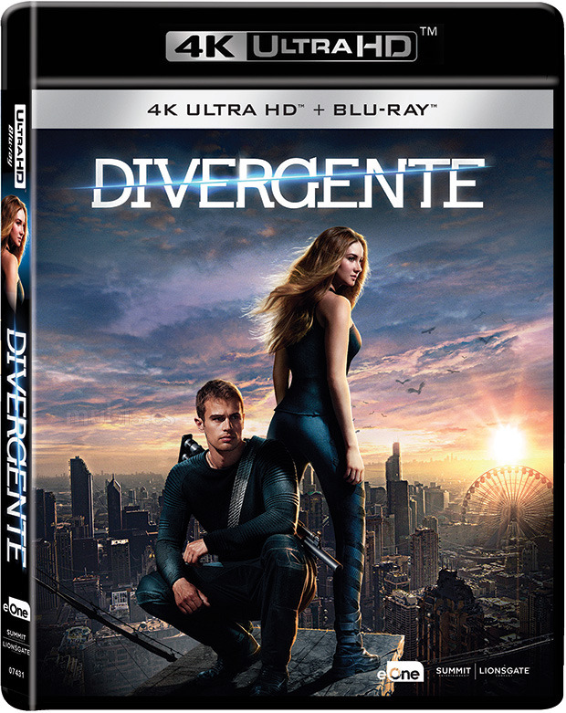 carátula Divergente Ultra HD Blu-ray 1