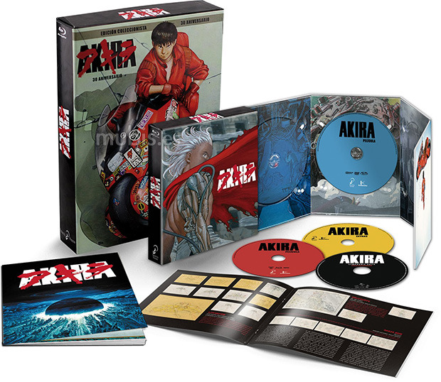 carátula Akira - Edición Coleccionista 30º Aniversario Blu-ray 1