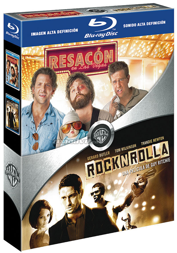Pack Resacón en Las Vegas + RocknRolla Blu-ray