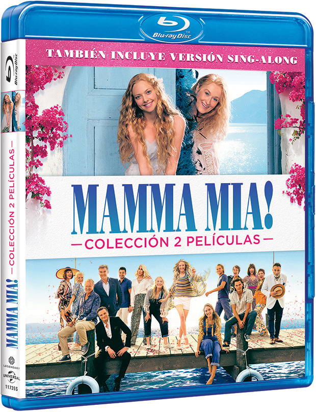 carátula Mamma Mia! - Colección 2 Películas Blu-ray 1
