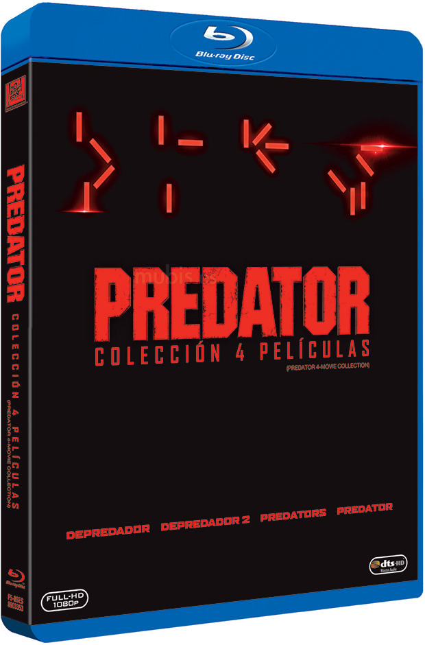 carátula Predator - Colección 4 Películas Blu-ray 1