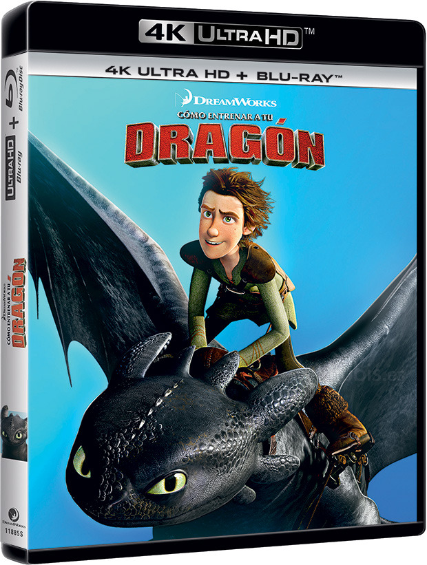 carátula Cómo Entrenar a tu Dragón Ultra HD Blu-ray 1