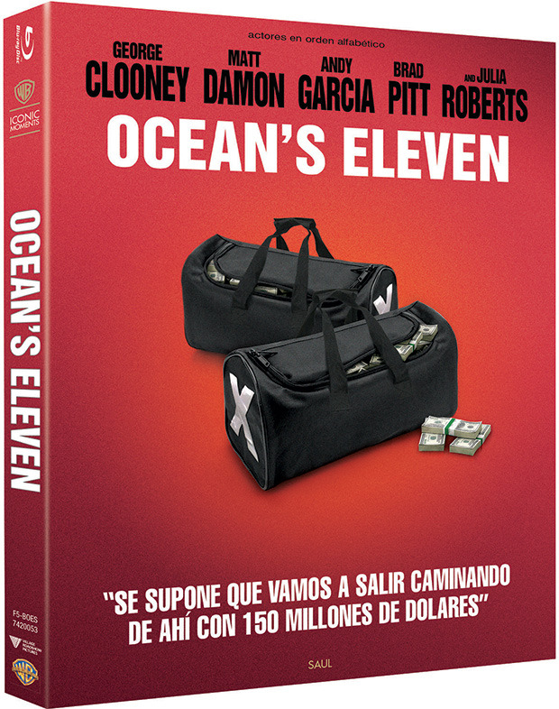 carátula Ocean's Eleven Blu-ray 1