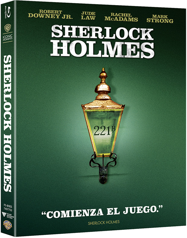 carátula Sherlock Holmes Blu-ray 1