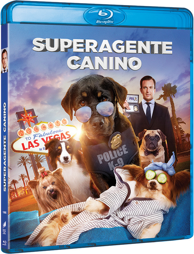 carátula Superagente Canino Blu-ray 1
