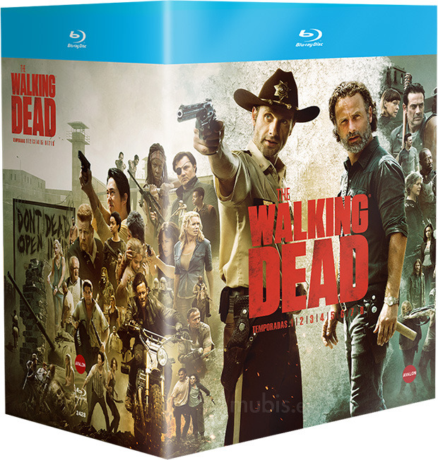 carátula The Walking Dead - Temporadas 1 a 8 Blu-ray 1