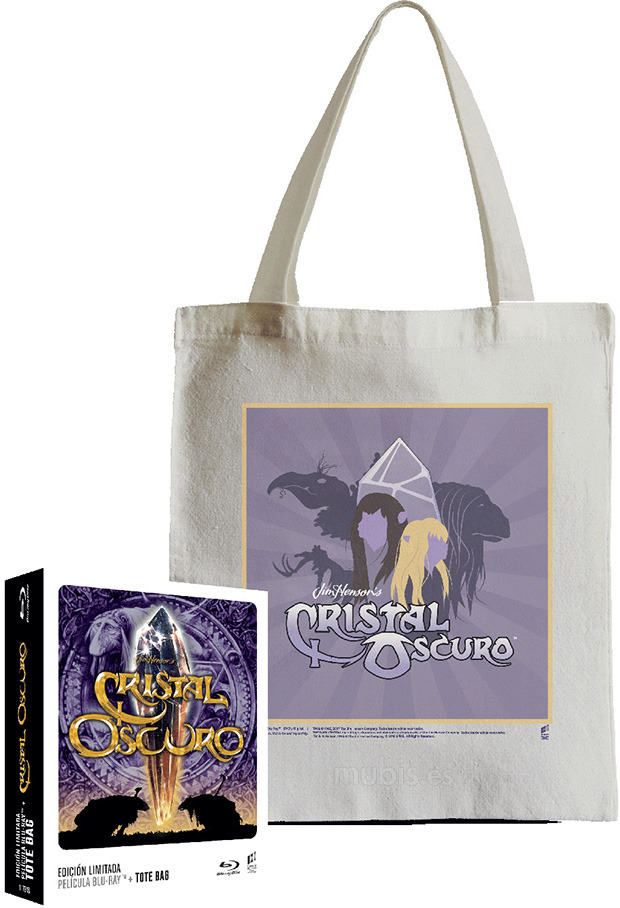 carátula Cristal Oscuro - Edición Tote Bag Blu-ray 1