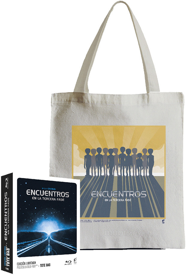 carátula Encuentros en la Tercera Fase - Edición Tote Bag Blu-ray 1